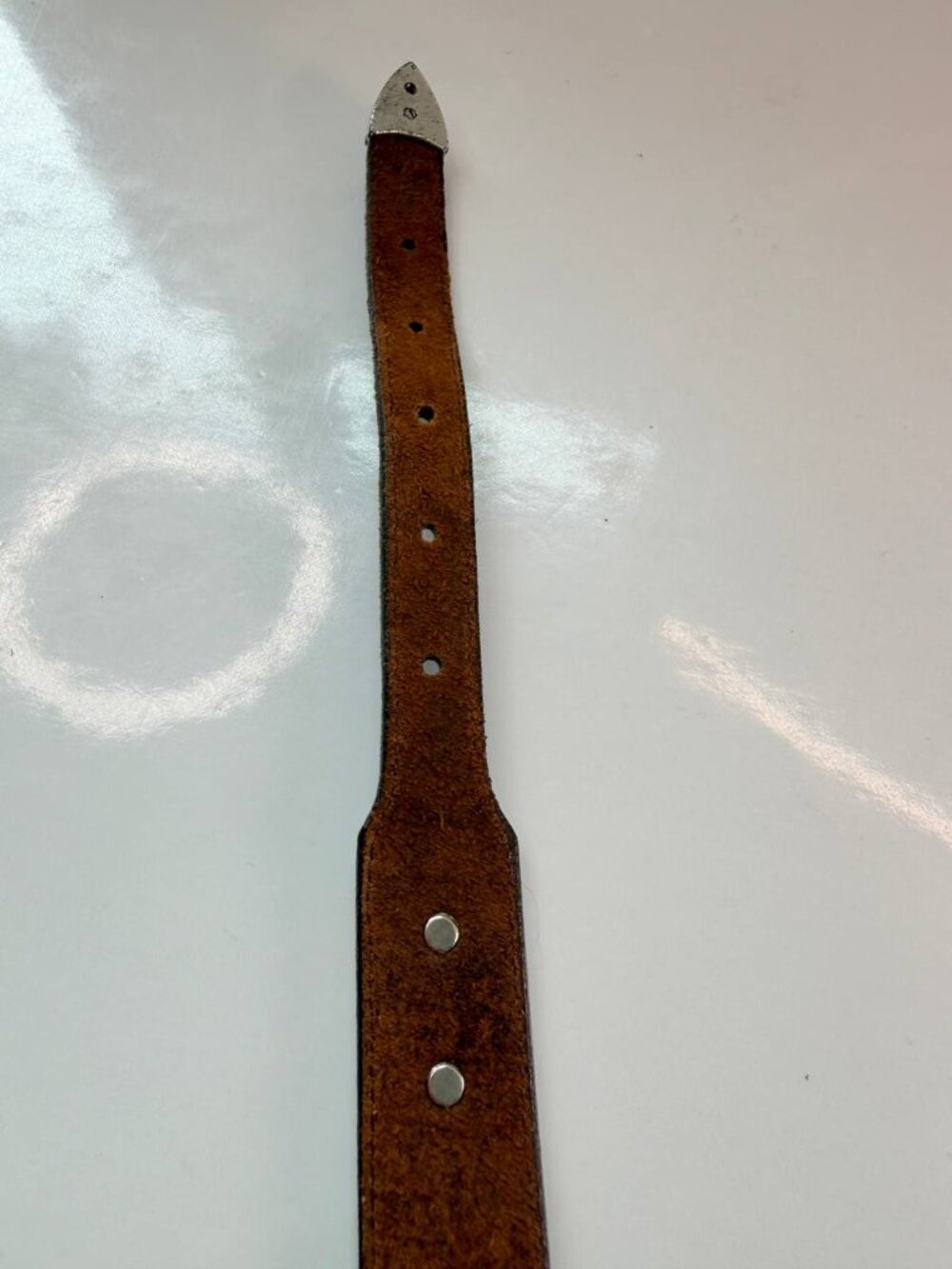 Lady Canterbury Latigo Leather Belt – Western Style – Size S - Picture 13 of 15